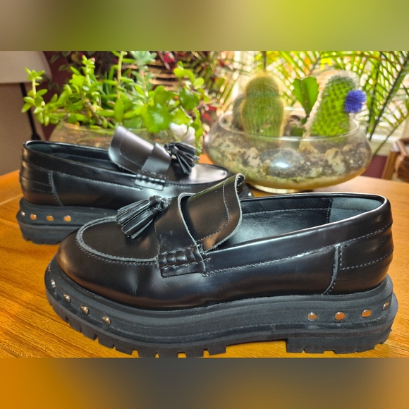 Free People Teagan Tassel Loafers - Size 8 - Picture 2 of 7